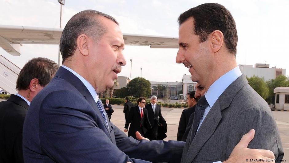 President Recep Tayyip Erdogan (left, seen here in 2011) is now optimistic about rebuilding ties with Syrian President Bashar Assad (right) | Photo: SANA/AP/picture alliance