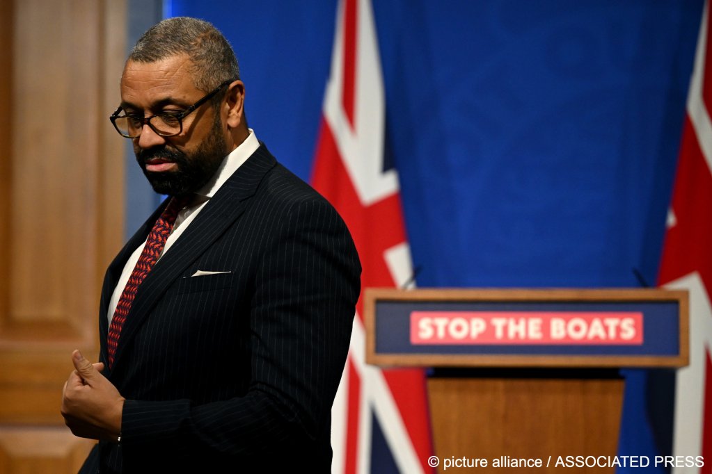 One of the main planks of the Conservative government's migration policy is to stop the boats crossing the Channel. They hope the Rwanda plan will help deter migrants from making the crossing  | Photo: Leon Neal, Pool Photo via AP