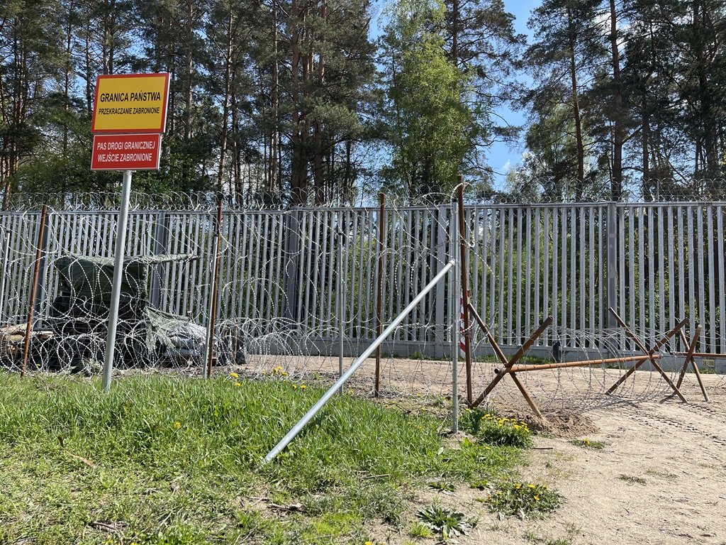 Poland has been separated from Belarus by a 5-meter-high fence lined with barbed wire since June 2022 | Photo: Marlène Panara/InfoMigrants