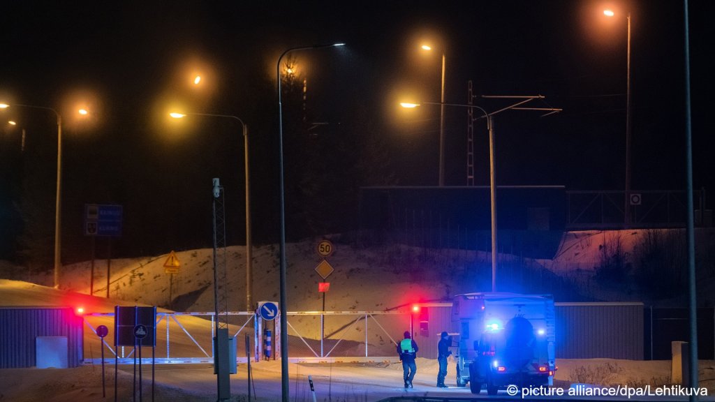 The Vartius border station in Kuhmo, eastern Finland, on November 19, 2023 | Photo: picture alliance/dpa/Lehtikuva / Miska Puumala