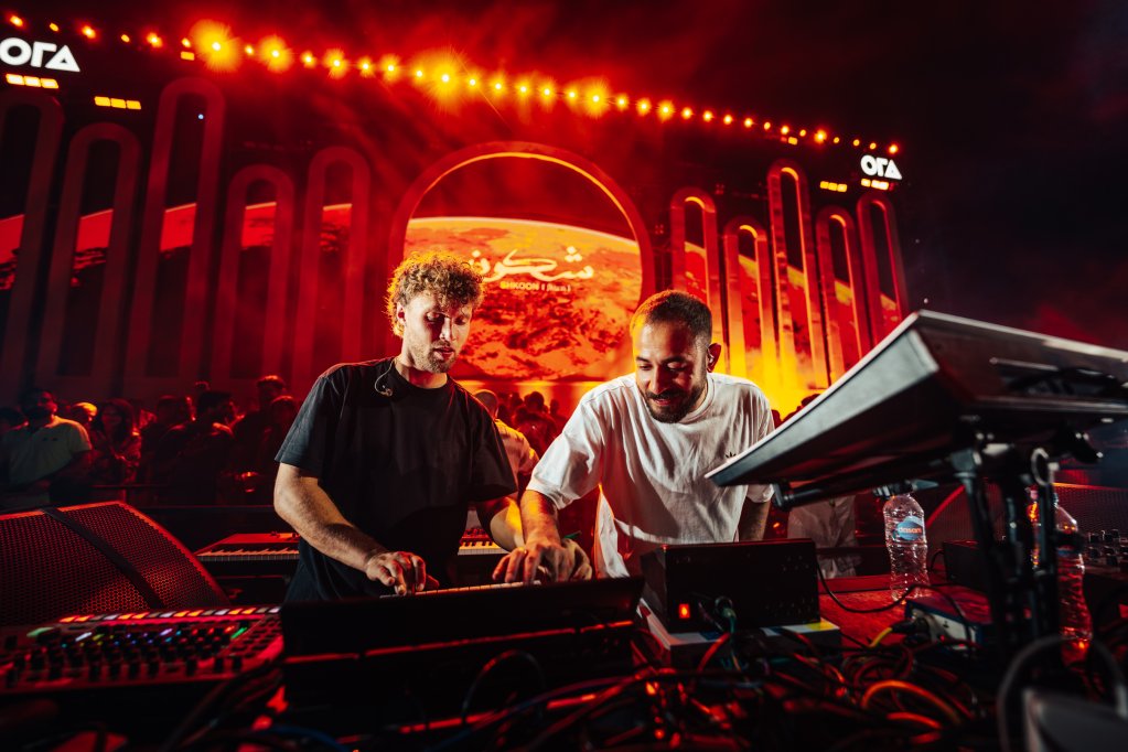 Ameen Khayer and Thorben Diekmann during a concert (Provided).