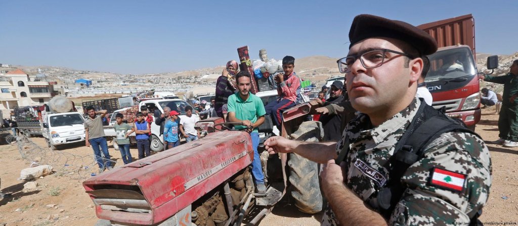 From file: The Lebanese army are accused of driving Syrians to the border and handing them directly over to the Syrian authorities | Photo: Picture Alliance