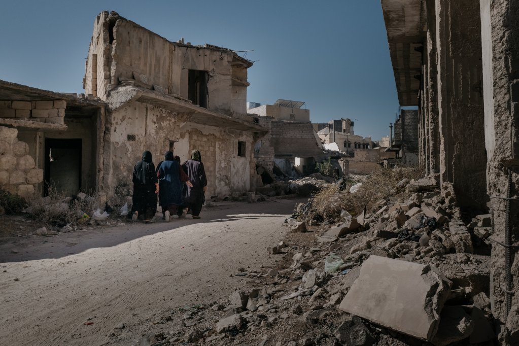 Mustafa Bakro's family lives in Masaken Hanano, a neighborhood located in northeastern Aleppo that was severely affected by the fighting during the Syrian civil war | Photo: Valentina Camu/InfoMigrants