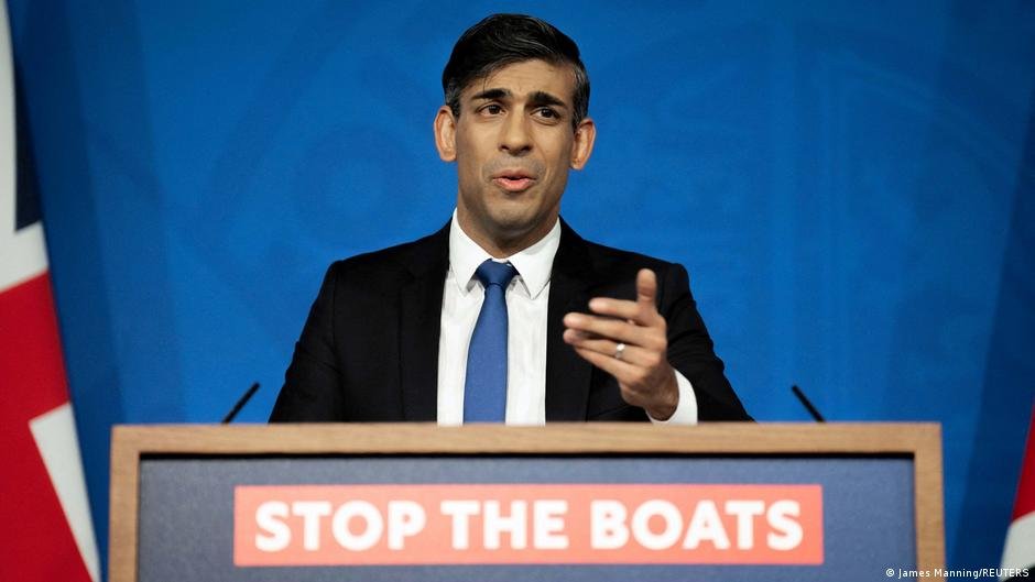 Sunak has made controlling immigration a signature policy - but can he win another election this way? | Photo: Image: James Manning / Reuters
