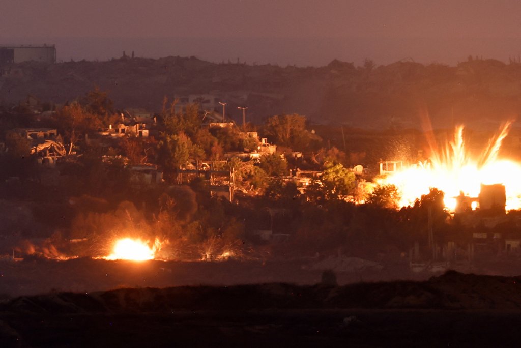 The Israeli offensive has killed more than 57,000 people in Gaza |  Photo: Reuters