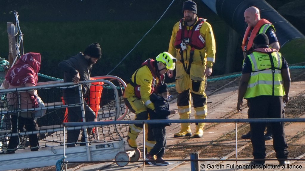 File photo: A group of people thought to be migrants are brought in to Ramsgate, Kent, onboard the RNLI Dover Lifeboat following a small boat incident in the Channel in February 2026 | Photo: Gareth Fuller/Picture Alliance