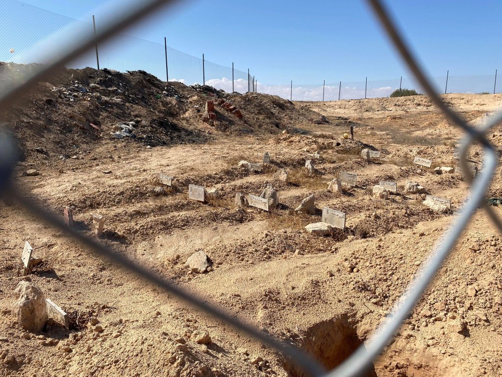 The cemetery of the unidentified, in Zarzis, has about 500 bodies of migrants. Photo: InfoMigrants