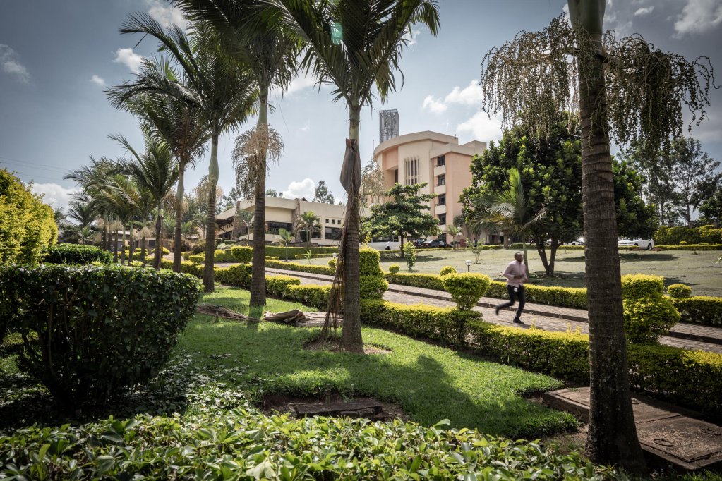 General exterior view of Hope Hostel LTD, one of the sites selected by Rwanda to host migrants deported from the United Kingdom under the migration agreement signed between the two countries in 2022 | Photo: Simon Wohlfahrt / AFP