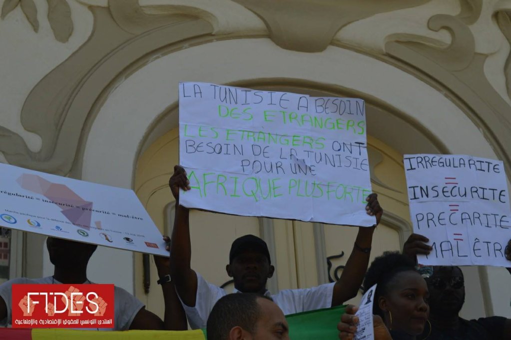 FTDES occasionally lends its support to pro-migrant demonstrations but is not an activist organization as such | Source: FTDES