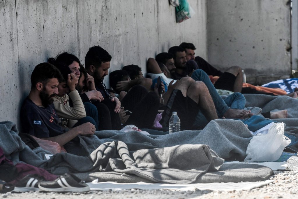 File photo for illustration: Conditions at migrant detention camps in Greece | Photo: Sakis Mitrolidis / AFP