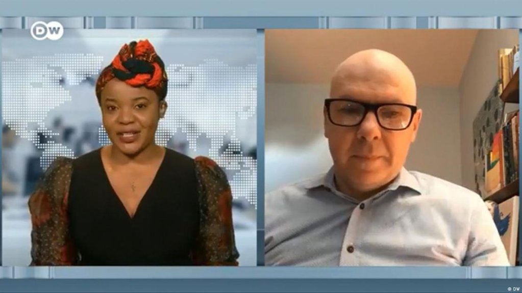 Mimi Mefo has found meaning in her career again by working full-time for Deutsche Welle in Germany, interviewing people from around the globe - but the path to this kind of stability did not come easy | Photo: DW