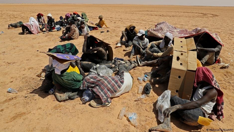 Migrants were taken to dangerous border areas in the desert after unrest in Sfax earlier this month | Photo: Mahmud Turkia/AFP