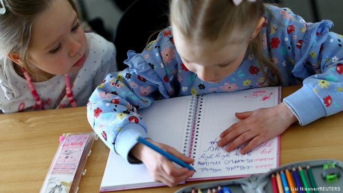 From file: Ukrainian children begin their lessons in German schools | Photo:Lisi Niesner / Reuters