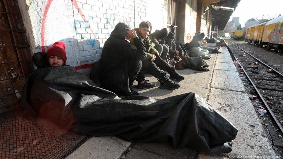 Migrants are no longer as visible in Croatia as they were in recent years (pictured here: migrants in Rijeka in January 2023) | Photo: Goran Kovacic/PIXSELL/picture alliance