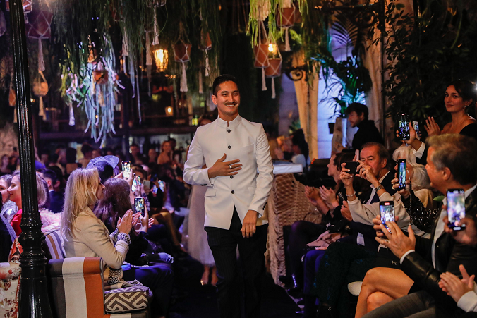 Models at a fashion show with designer Sami Nouri | Photo: Archive EPA / TERESA SUAREZ
