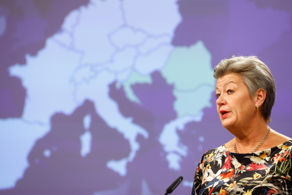 European commissioner for Home Affairs, Ylva Johansson is hopeful to reach EU agreement on migration | Photo: EPA / STEPHANIE LECOCQ
