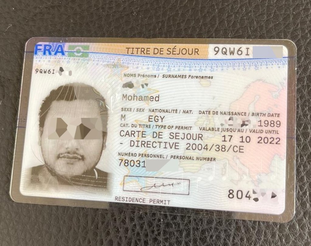Mohamed received his residence permit a few weeks ago | Photo: InfoMigrants