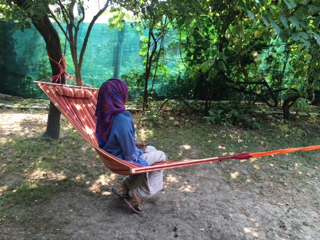 Sawda, 18 ans, est arrivée en Roumanie en franchissant le Danube depuis la Serbie. La jeune Somalienne est hébergée dans le centre de l'association Aid Rom. Crédit : InfoMigrants