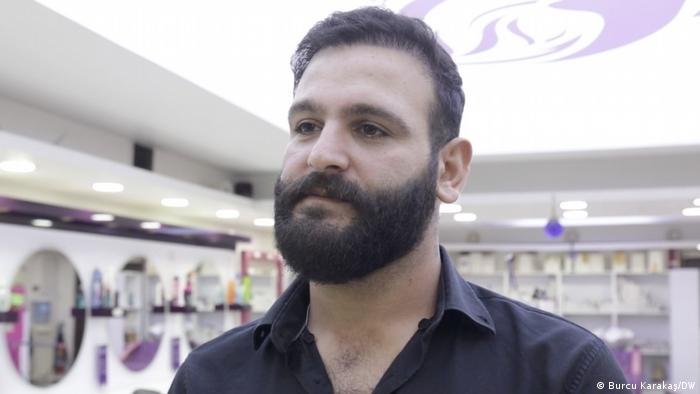 يقول حيدر إنه لا يشعر بأي خوف حيال إمكانية تصاعد التوتر بين اللاجئين السوريين والأتراك