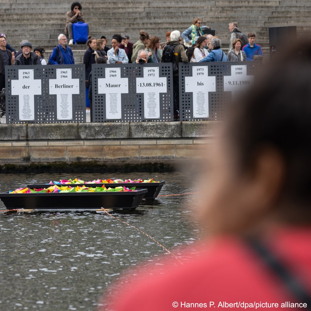 File photo: German commemorate the anniversary of the sinking of the Adriana off Pylos, in which around 600 migrants may have drowned | Photo: Hannes P. Albert/dpa/picture alliance