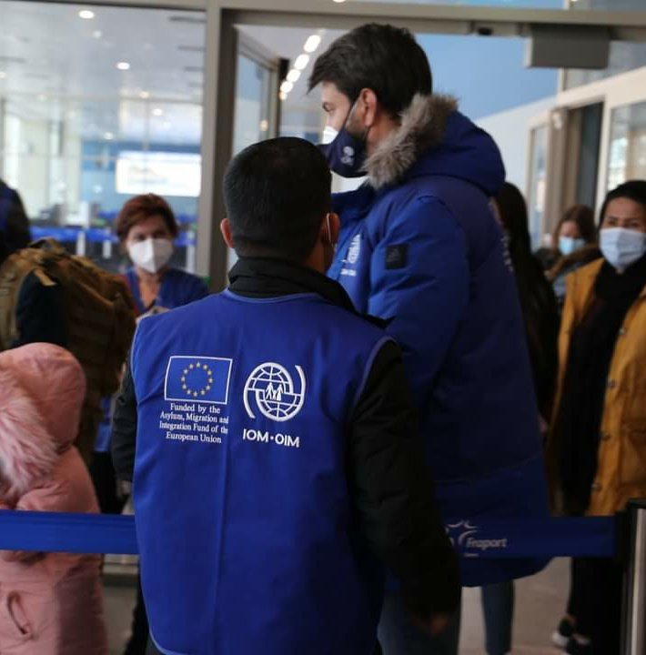 The IOM is just one of the UN agencies which is participating in the relocation program from Greece to various other countries in the EU | Source: IOM / @IOMGREECE twitter feed