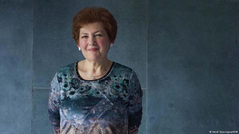 Nadja Salzmann is Jewish, a migrant to Germany from Russia | Photo: Heidi Specogna/HKW