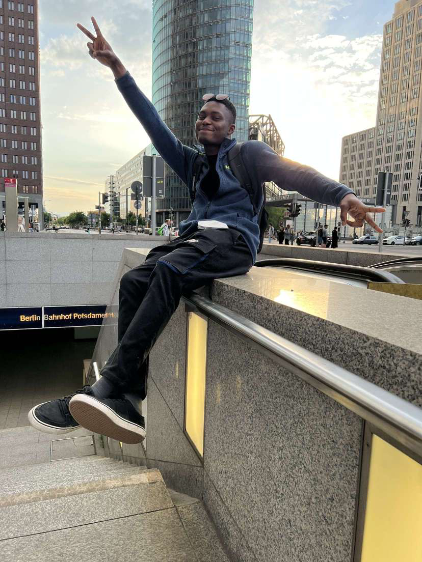 Collins in Berlin | Photo: Private