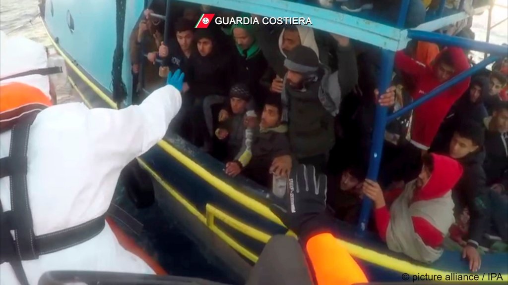 Photo used for illustration: A former Italian coast guard operation off the coast of southern Italy | Photo: picture alliance / IPA / Italian Coast Guard Press office