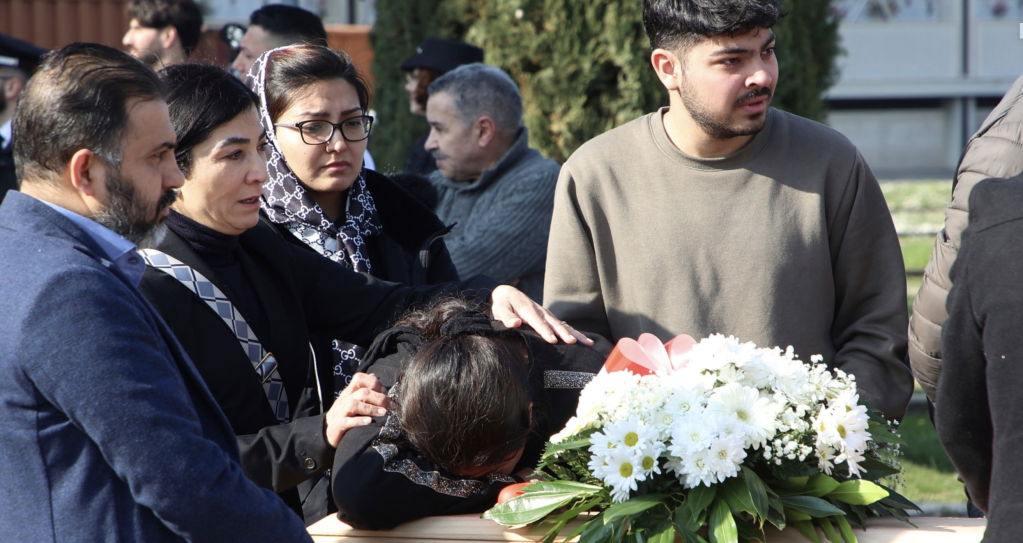 From file: For many relatives of missing migrants, a final goodbye is not always necessary. Photo: Michele Nucci/LaPresse via AP