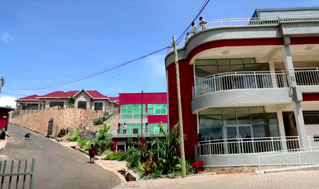 Dozens of houses built by the UK government in Rwanda to house migrants stand empty to this day | Source: Screenshot --Reuters video