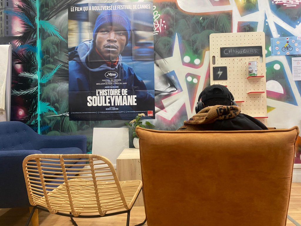 Former undocumented bicycle courier Abou Sangaré won a César Award this year for his role in the film “Souleymane’s Story” | Photo: InfoMigrants