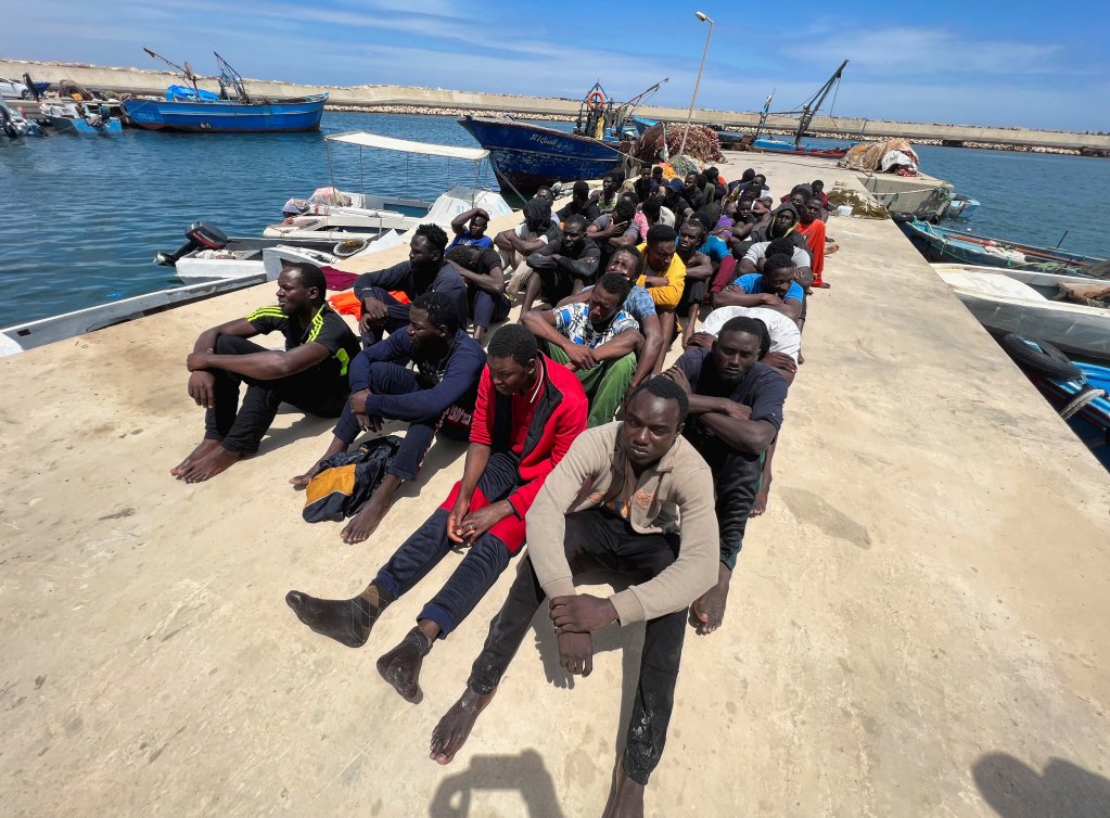 Migrants intercepted at sea and returned to Libya, June 8, 2023 | Photo: Reuters