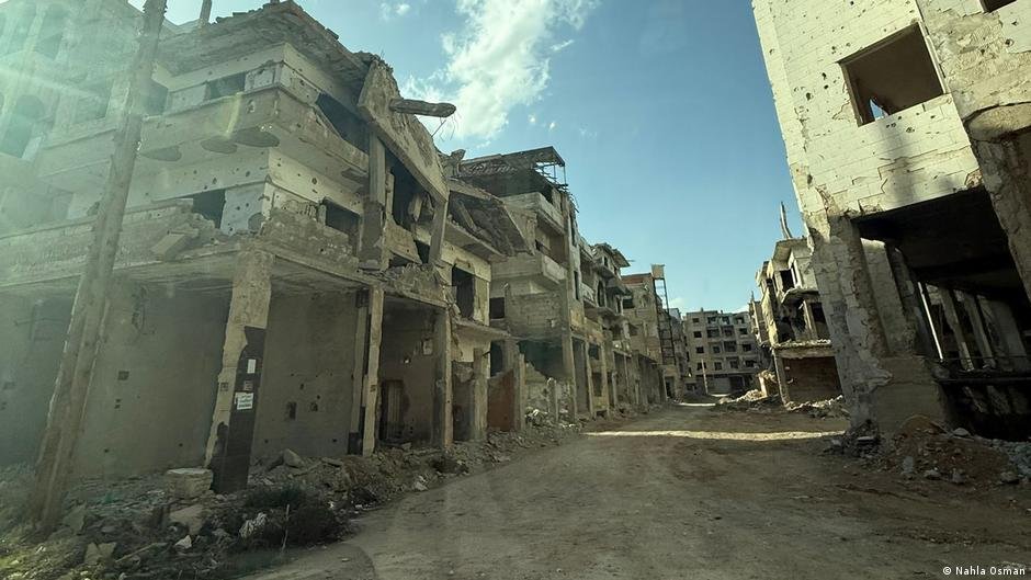 File photo: Harasta, a suburb of Syria's capital Damascus, has been almost fully destroyed | Photo: Nahla Osman