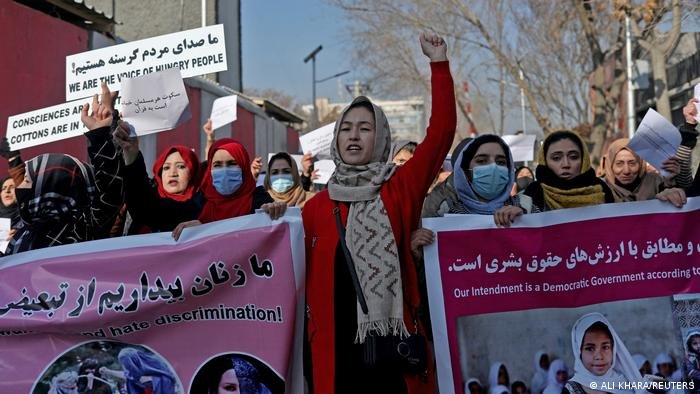 عکس از آرشیف/ حرکت اعتراضی زنان افغان در کابل
علی خارا، خبرگزاری رویترز