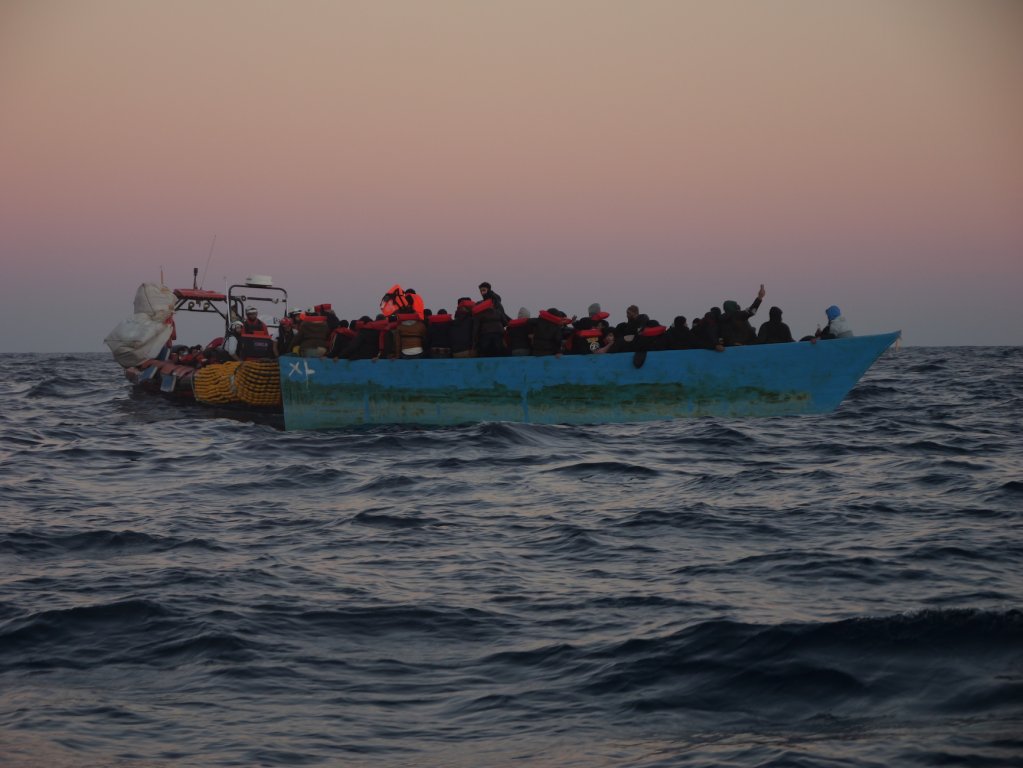 'in Libya...the smuggler is the mafia, the police is the mafia, the military is the mafia' | Central Mediterranean Sea rescue February, 2024 | Photo: Sou-Jie van Brunnersum