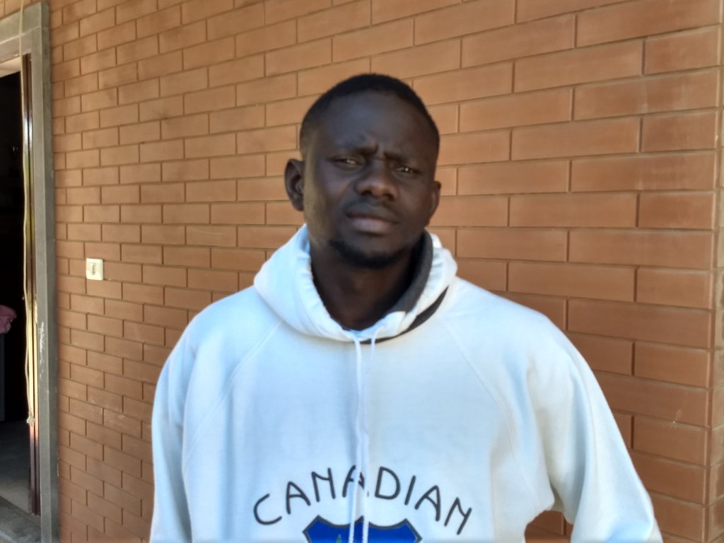 From file: Abdou Faye was another Senegalese migrant interviewed by InfoMigrants who was accused of smuggling and served time in an Italian prison | Photo: Emma Wallis