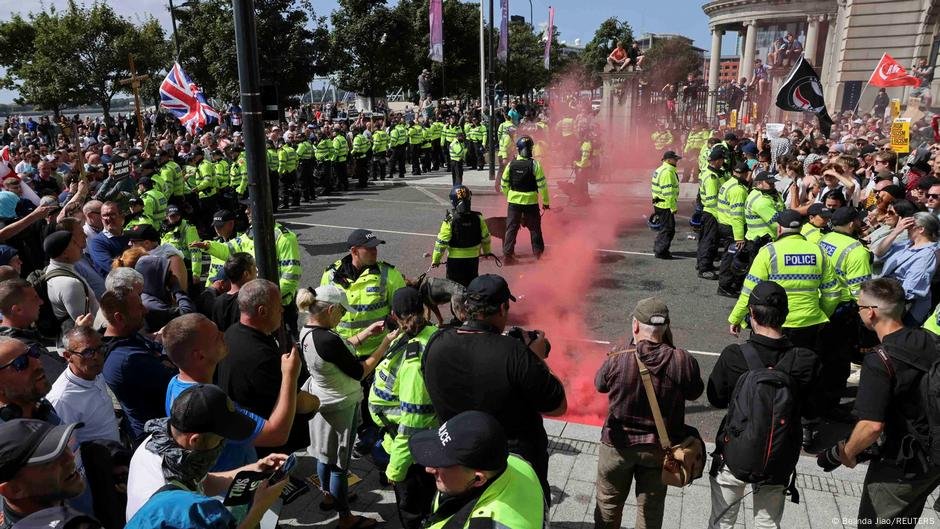 Liverpool is one of several British cities which has been rocked by racist riots | Photos: Belinda Jiao / Reuters