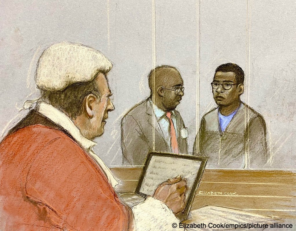 Ibrahama B. was sentenced to nine years and six months in prison after having been found guilty of piloting an inflatable dinghy that got into trouble during a crossing during which four migrants died. He was sentenced in February 2024 at Canterbury Crown Court | Photo: Elizabeth Cook/PA Wire