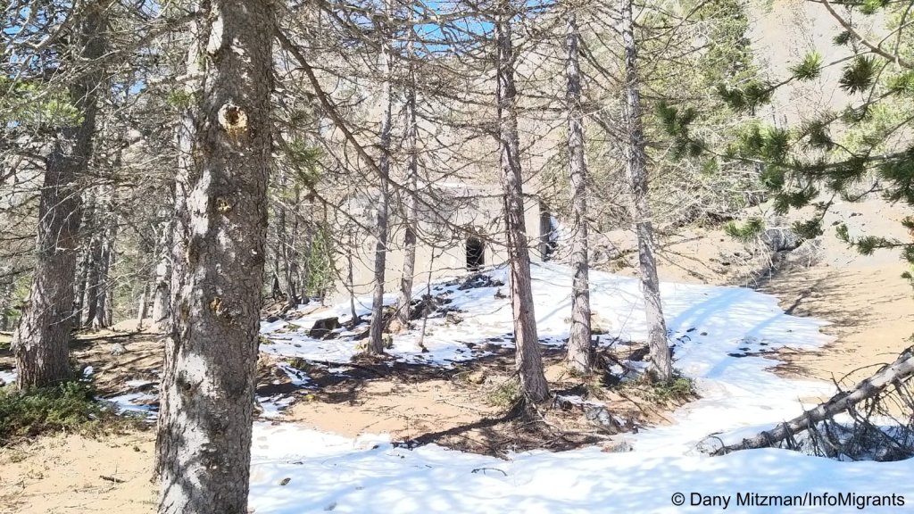Conditions can be harsh in the mountains even in the spring and summer | Photo: Dany Mitzman / InfoMigrants