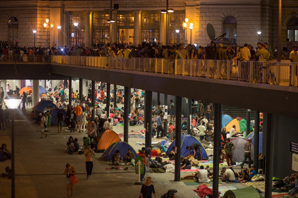 Keleti Station, September 1, 2015 | Photo: AFP