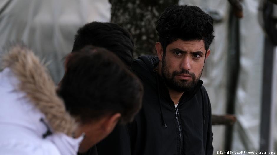 Foto d'archivio: Migranti sulla rotta balcanica | Foto: Kemal Softic/AP/picture-alliance