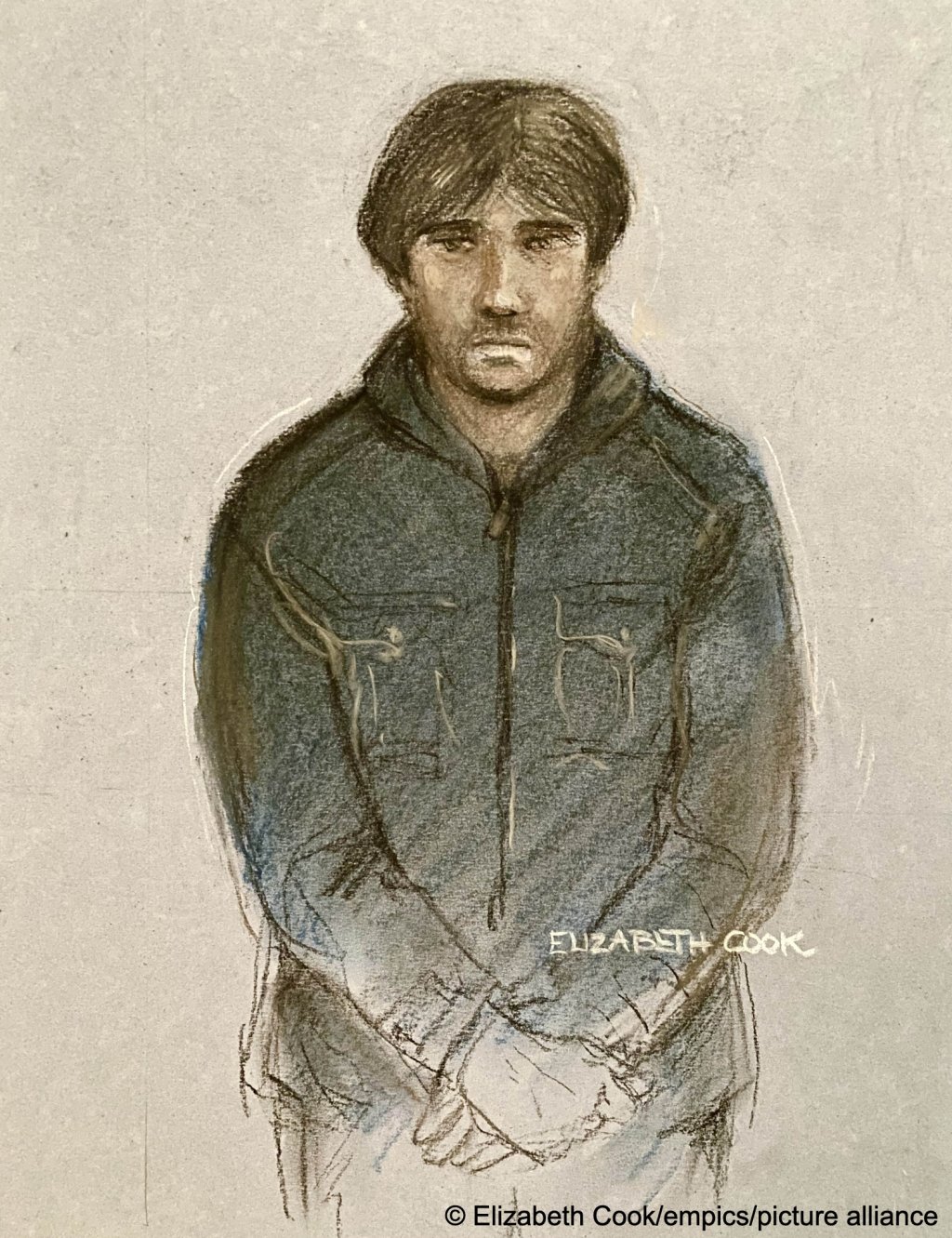 A picture of Aman N. as he appeared at Margate Magistrate's Court on Wednesday (January 7) | Photo: Elizabeth Cook/PA Wire