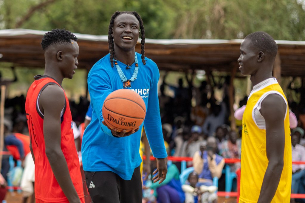 Wenyen Gabriel in the village of Maban, Sudan |  Photo: UNHCR