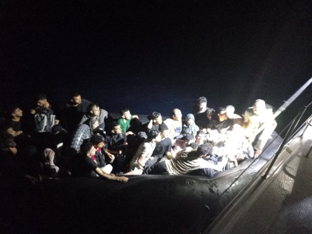 36 migrants rescued by the Greek coast guard off the island of Kos on August 26, 2023 | Photo: Hellenic Coast Guard