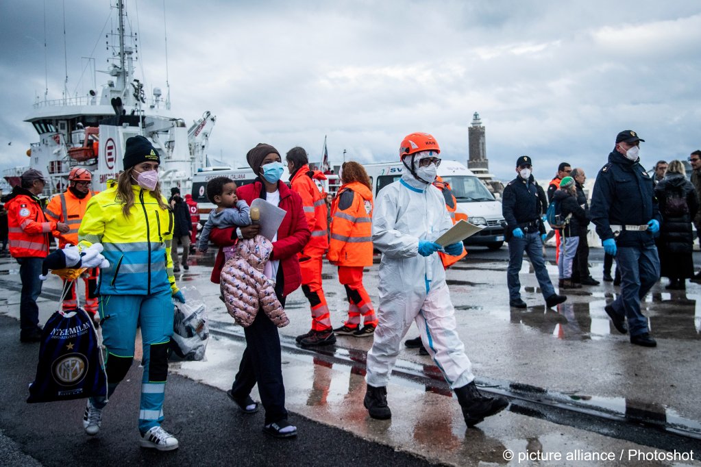 Among those on board the Life Support ship were 26 unaccompanied minors between the ages of 13 and 17. | Photo: Enrico Mattia Del Punta/NurPhoto