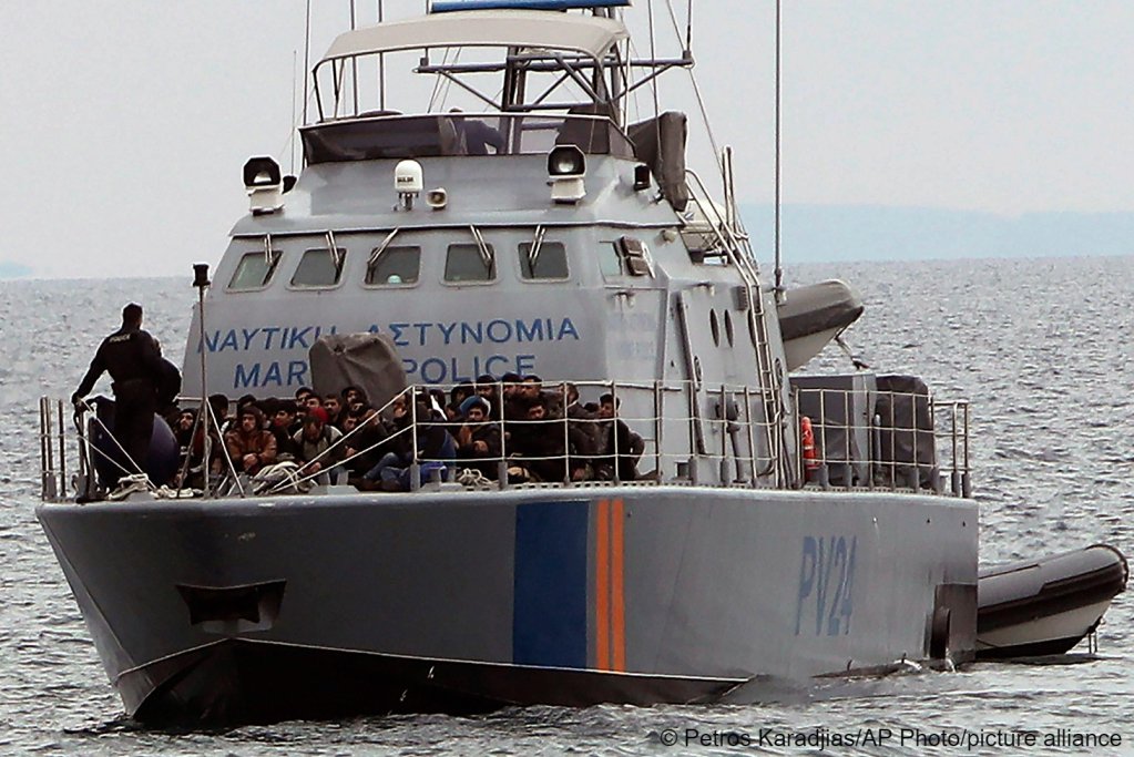 File photo: Those on board the boat claim the Cypriot marine police patrol blocked them from landing in Cyprus and then told them to return to Lebanon | Photo: Petros Karadjias /picture alliance /AP Photo