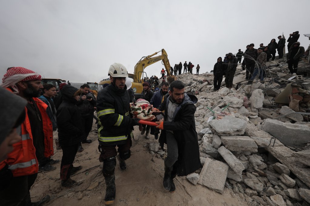 The Syrian White Helmets has appealed for more international help, saying every second counts in saving lives after an earthquake wrought havoc in Syria and Turkey | Photo: Twitter feed Syrian White Helmets @SyriaCivilDef