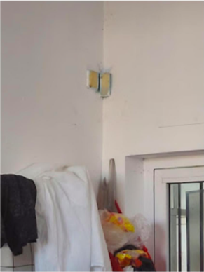 Electronic listening equipment in a room at the Busmantsi detention center in Sofia, Bulgaria | Photo: Private - Rights reserved