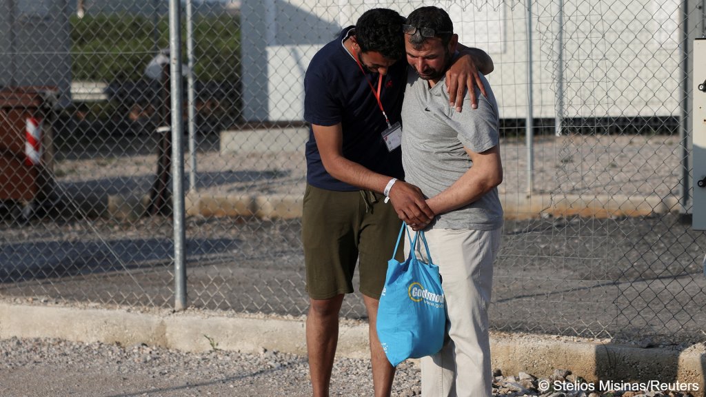 Atia Al Said, from Egypt, was among those rescued after their boat capsized off Greece in June, 2023 | Photo: REUTERS/Stelios Misinas