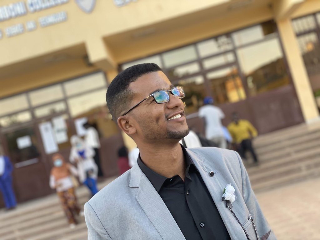 Saleh Othman at Comboni College in Sudan | Photo: private